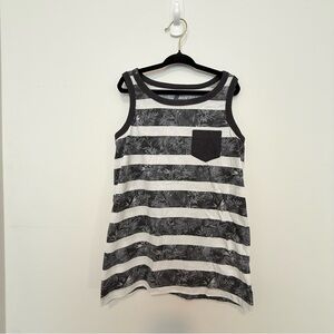 Sporto Gray and Blue Graphic Tee